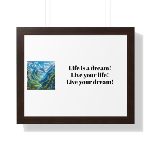 Inspiring Kids Poster - "Live your dream" - Image 34